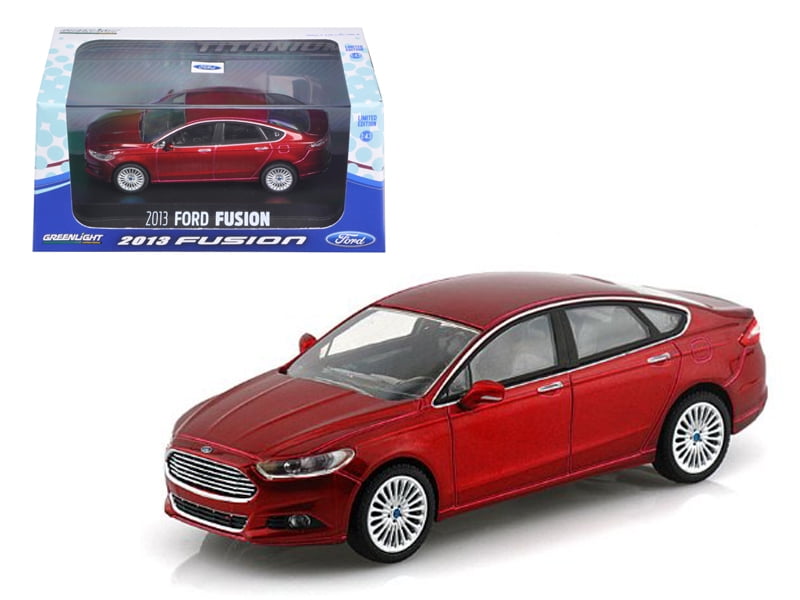2013 Ford Fusion Ruby Red Metallic 1/43 Diecast Model Car by Greenlight