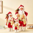thumbnail image 4 of Muñeco de Papá Noel grande de 60 cm, muñeco de Navidad, figura de Papá Noel de escritorio, figura de Papá Noel, adorno de Navidad 2023, decoración navideña para el hogar, 4 of 5