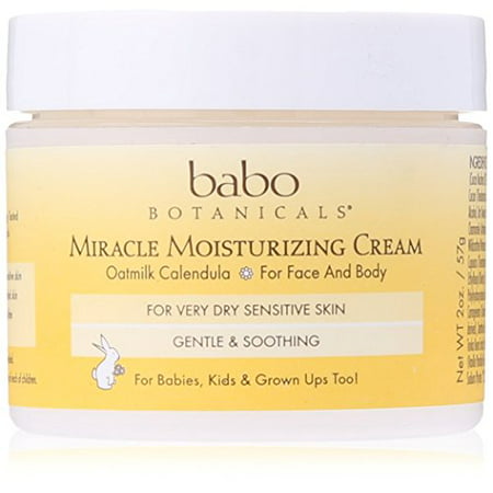 Miracle Moisturizing Baby Cream for Eczema, Dry and Sensitive skin, 2 oz by