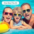 thumbnail image 5 of 12-pack multi-colored sunglasses for kids or adults, beach and pool accessories with UV protection, 5 of 5