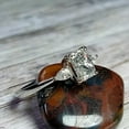 thumbnail image 4 of 1.50 CT Radiant Cut Moissanite Three-Stone Engagement Ring 14k White Gold Plated, 4 of 4