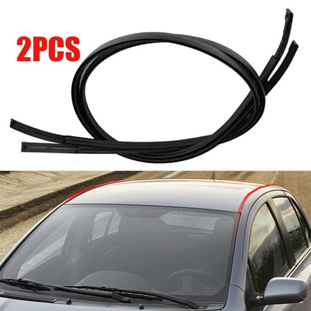 2X Roof Drip Molding Trim Sealant For 2007-11 Toyota Yaris Hatchback 75551-52130