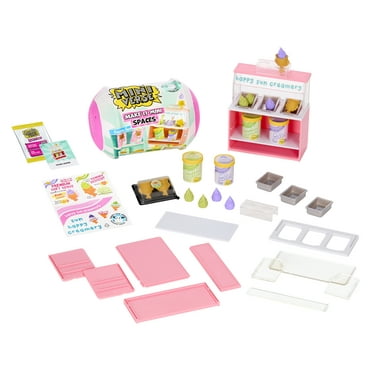 MGA's Miniverse Make It Mini Spaces Furniture, Mini Collectibles, Replica Food, DIY Crafts, Collectors, Display, Gifts, 8 