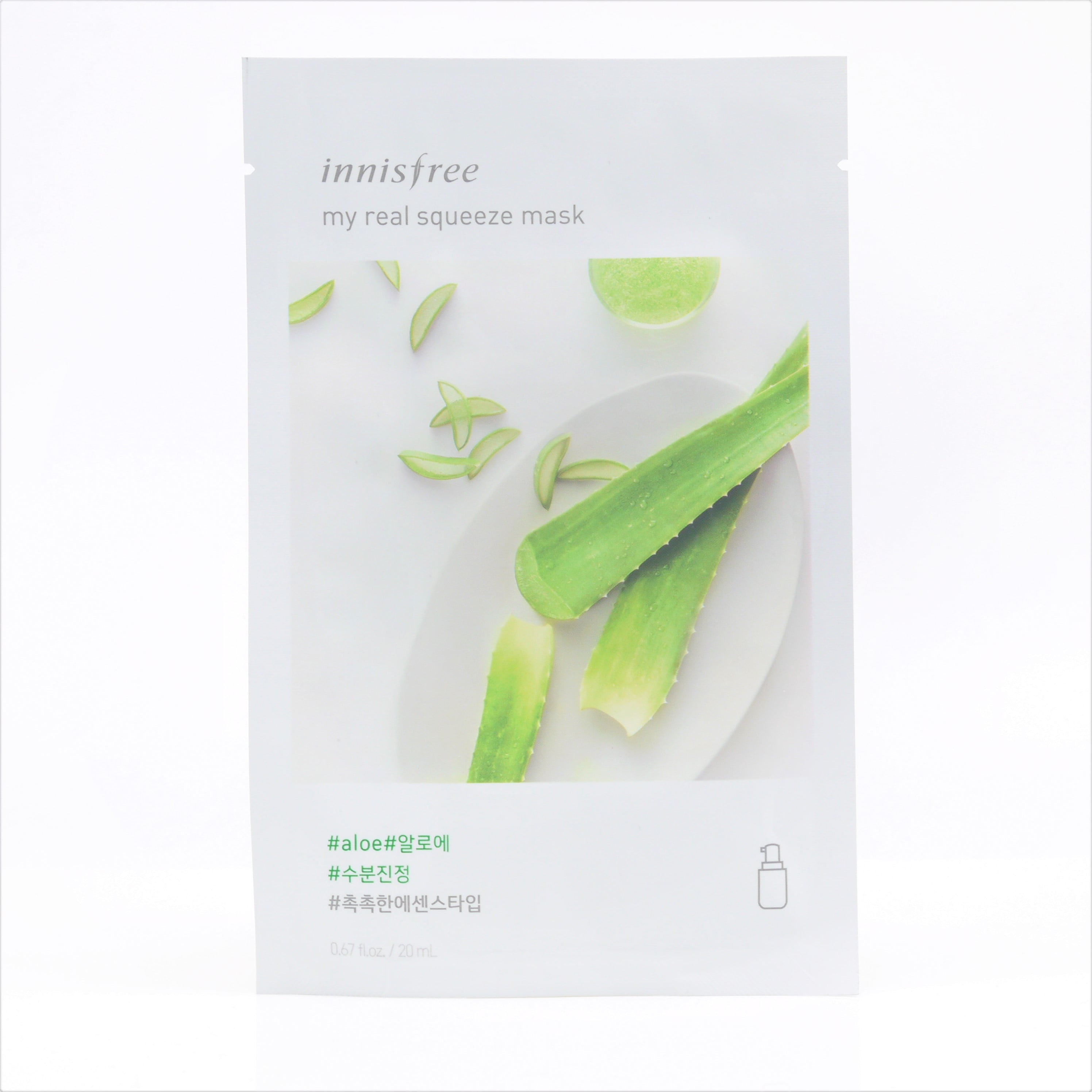 Innisfree Innisfree My Real Squeeze Mask Aloe 20 ml (Set of 5 Masks