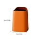thumbnail image 5 of Naiovety Cubo de basura Cubo de basura de doble capa Sin tapa Estuche de basura 18L Plástico para negocios Sala de estar Baño Hogar Dormitorio Suministros de limpieza para el hogar Naranja 10L, 5 of 6