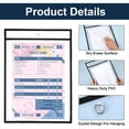 thumbnail image 5 of Paquete de 10 Fundas de Plástico PVC para Órdenes de Trabajo y Tickets de Taller, Negras y Transparentes, Impermeables y Reutilizables., 5 of 5