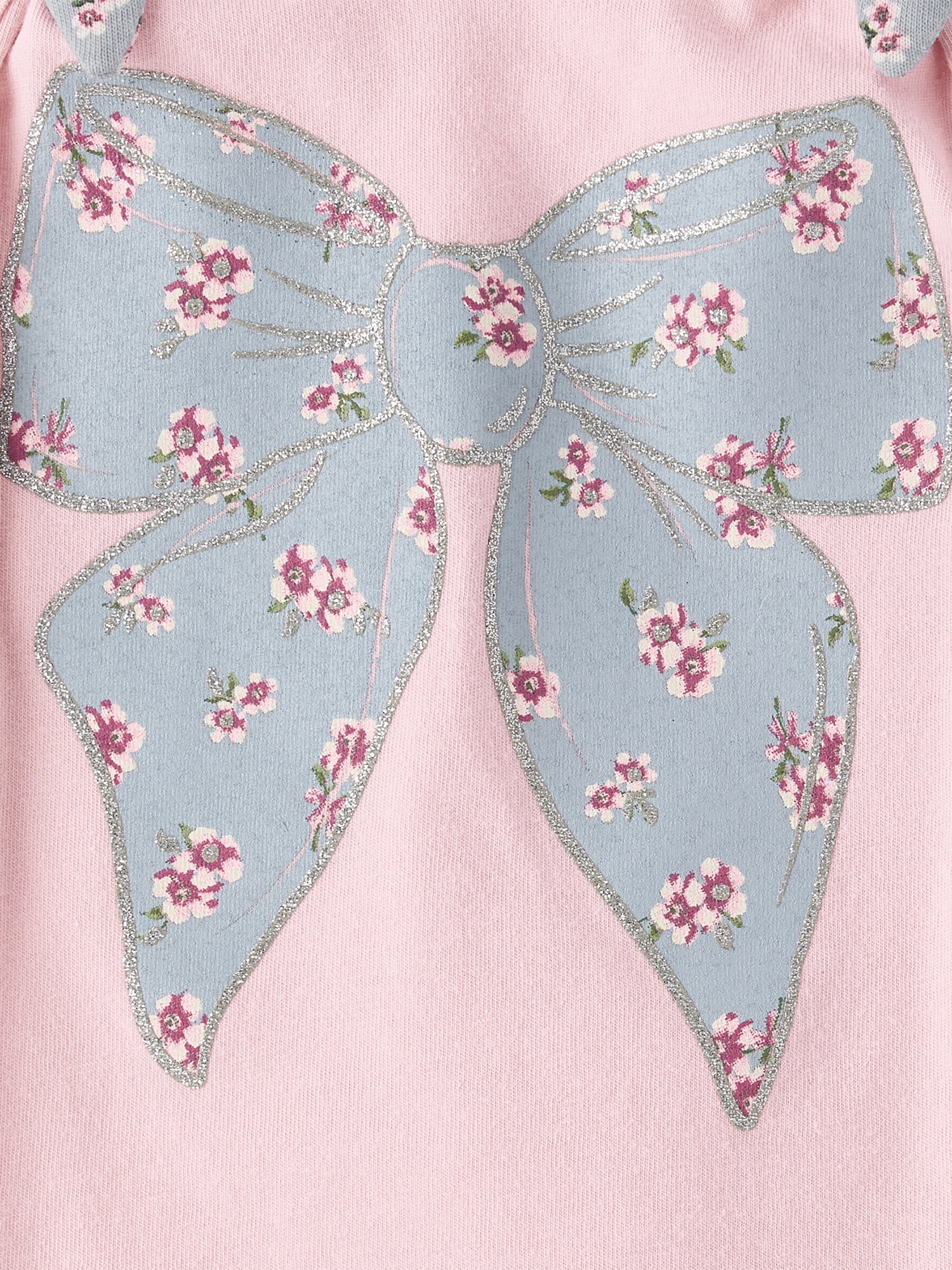 The Children's Place Toddler Girls Sleeveless Floral Bow Outfit Set, 2-Piece, Sizes 12M-5T