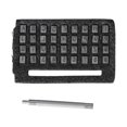 thumbnail image 3 of Alphabet Punch Tool Set, Metal Stamping Kit Clear Print Complete Tools Easily Use Punch Evenly Quickly  For DIY For Household, 3 of 8