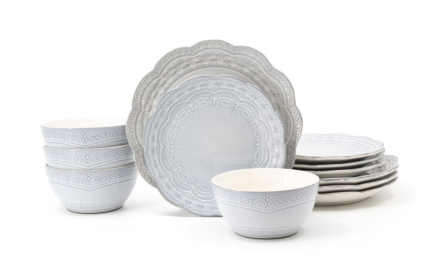 Pfaltzgraff Seraphina 12pc Dinnerware Set