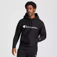 thumbnail image 4 of Champion Adult Sizing Iconic Embroidered Hoodie - Black, 4 of 6