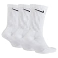 thumbnail image 2 of Men's Nike 3-pack Everyday Cushion Crew Training Socks Color: White Size: 8-12, 2 of 5