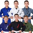 thumbnail image 1 of Kimono Infantil de BJJ Elite Sports IBJJF Ultra Ligero con Cinturón, 1 of 6