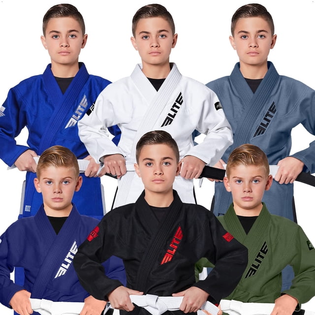 Kimono Infantil de BJJ Elite Sports IBJJF Ultra Ligero con Cinturón