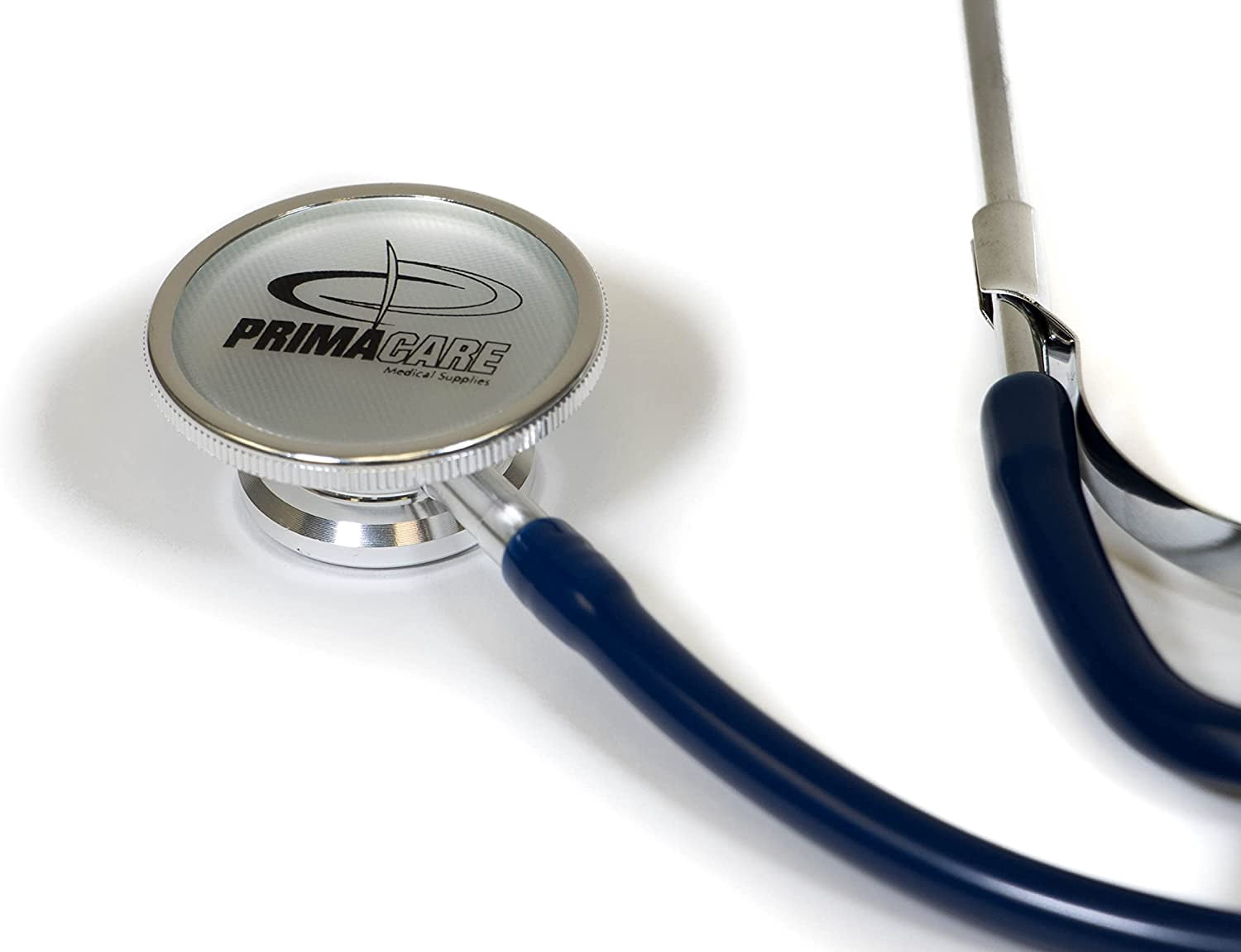 Primacare DS-9290-BL-3 Classic Series Adult Dual-Head Stethoscope, 22" PVC Tubing Length, Blue, Pack of 3 Stethoscopes