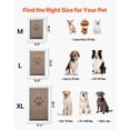thumbnail image 6 of VEVOR Pet Door, Large, with Double Magnetic Flaps and Metal Frame, Strong and Weatherproof Dog Door for Interior and Exterior Doors, Easy to Install, Easy In-and-Out Access for Doggies, White, 6 of 9