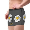 thumbnail image 4 of Kll Keep Life Simple Daisy Flower Men'S Cotton Boxer Briefs Underwear-Xx-Large, 4 of 9