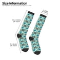 thumbnail image 2 of Salouo Turtles And Seahorses Print Women's Men's Ankle Socks 1-pack Casual Athletic Socks for Unisex Adult Moisture-Wicking Socks for Daily Wear/Running/Sport, 2 of 8