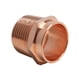 thumbnail image 1 of Kit De 4 Conectores Rosca Exterior Cobre 3/4" Cnx COCRE19, 1 of 6
