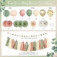 thumbnail image 2 of Decoraciones para baby shower Amandir Girl, rosa y verde salvia, 2 of 7