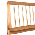 thumbnail image 3 of Walker Edison Mid-Century Modern Slatted Solid Wood Queen Bedframe, Caramel, 3 of 16