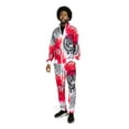 thumbnail image 4 of G-Style USA Men's Tiger King Tracksuit Set - Zipper Jacket and Sweatpants ST572 - Koi Fish - Large, 4 of 8