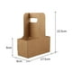 thumbnail image 4 of Posavasos de papel Kraft desechables para café té de la leche embalaje para llevar posavasos portátil 10 Uds/vendido ANGGREK Otros, 4 of 6