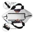 thumbnail image 4 of Fotbe Purple Moon Cat Bolsa Tote Estética de Lona con Estampado para Mujer - Bolsa Reutilizable de Hombro Casual para Vacaciones, Compras, Trabajo y Gimnasio, 4 of 8