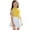 Q015-Yellow, variant on hengsof Girl's 2 Piece Skirt Set Flower Sleeveless Button Down Shirt Pleated Skirt Cute Outfit Summer Lapel Fashion Shirt Set