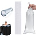 thumbnail image 2 of Hyasfey 200Pcs Ice Bath Bags 30/40/50cm Extra Large Ice Bags Tear Resistant Giant Popsicle Maker Leak Proof Freezer Bags for Cold Plunge Cooler, 2 of 7