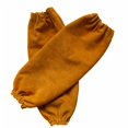 thumbnail image 1 of Mangas de soldadura de cuero para hombres y mujeres, resistentes al calor y al fuego, con puño elástico, protector de brazo de 19" de largo para soldadores esquí esquí Gafas de esquí, 1 of 4