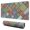 Multicolor, variant on Long Mouse Pads for Desk,Multicolor Ethnic Geometric Patchwork Desk Mats on Top Of Desks, Desk Mouse Pad Extra Large with 3mm Non-Slip Base and Stitched Edge for Gaming,Work,Home 31.5"x11.8"