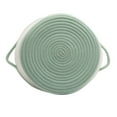 thumbnail image 4 of Panier de rangement en corde de coton avec image en forme d'arc-en-ciel, 4 of 8