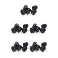 thumbnail image 3 of Youkk Stebela 5pcs Mini Round Boat Rocker Power Switches 12A/250V 2 Pin ON-Off Plastic Push Button Switch 27x22x22 mm 5Set, 3 of 6