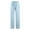Sky Blue, variant on Buigttklop Pants for Women 2024 Casual Solid Cotton Linen Drawstring Elastic Waist Long Wide Leg Pants