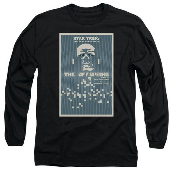 Star Trek Tng Season 3 Episode 16 Adult 18/1 T-Shirt Black