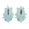 thumbnail image 3 of Triceratops Youth Blue Plush Slippers-XL, 3 of 7