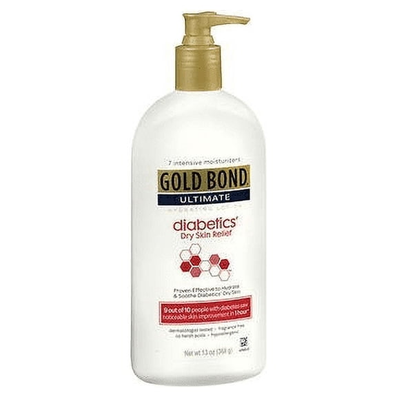 "Gold Bond Ultimate Diabetics' Dry Skin Relief Hydrating Lotion - 13 oz, Pack of 4"