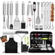 thumbnail image 1 of 35 Piezas asador de Carne, Utensilios para Asador de Acero Inoxidable, Profesional Kit para Asar Carne, para Cenas Familiares, Barbacoa Al Aire Libre Y Picnic Kit Parrillero, 1 of 6