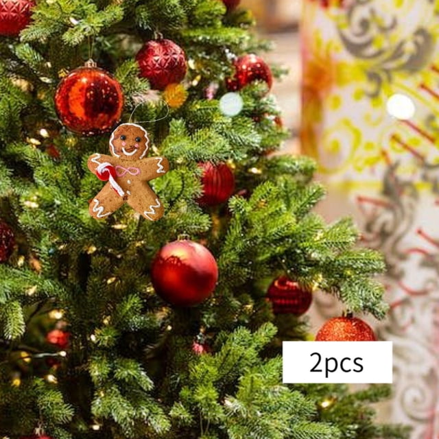 Elodie Christmas Decoration Celebration Photo Props Gifts Collection Home Decor Hanging Gingerbread Man