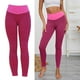thumbnail image 2 of Pantalón de yoga para mujer Bonitos glúteos Fitness Workout Pantalones de cintura alta sin costuras L Cola Leggings de entrenamiento de cintura alta, 2 of 8