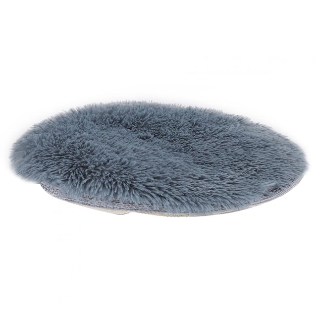 Cat Heating Plush Mat, Pet Heating Plush Mat, Electric Blanket USB Charging Pets Winter Plush For Small Dog Silver Gray