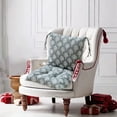 thumbnail image 3 of Apmemiss Clearance High Back Chair Cushion Indoor and Outdoor Porch Wags Cushion Rainproof Rocking Chair Cushion All-Weather Replacement Cushion Overstock Items Clearance, 3 of 6