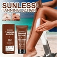 thumbnail image 3 of Self Tanner, Moisturizing Gentle Sunless Tanning Cream 2pcs 60g  for Traveling, 3 of 7