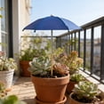 thumbnail image 7 of Umbrella Adjustable Garden Shade Umbrella with Iron Poles Outdoor Multifunctional Sun Shade for Potted Flowers Weatherproof Sun Protection for Backyard Patio, 7 of 7