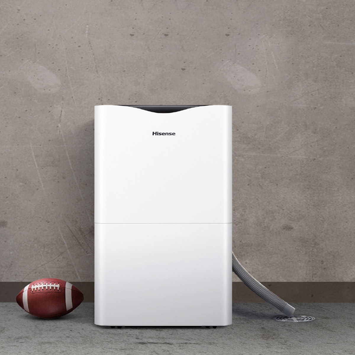 Restored Hisense 35 pt 3000 sq ft Dehumidifier in White - Energy Star Certified (Refurbished)