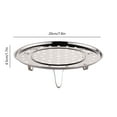 thumbnail image 6 of Yooshoverk Stainless Steel Steamer Basket & Multi Level Rack - Fits Pots, Woks - 3 Leg Design for Even Cooking - Vegetable, Dumpling Prep, 6 of 6