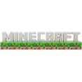 thumbnail image 1 of Paladone Minecraft Logo Light - Battery or USB Operated - 2 Light Modes - Officially Licensed Merchandise,White/Brown/Green, 1 of 3