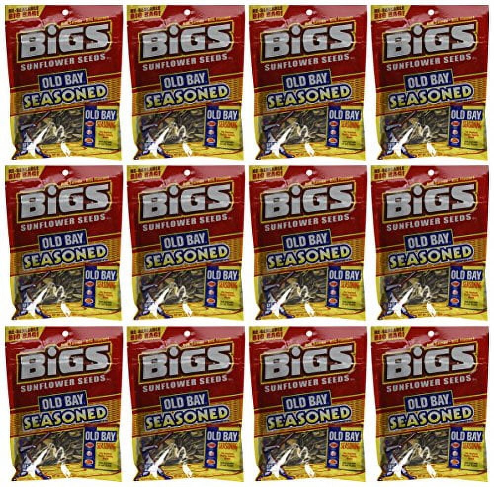 Bigs Old Bay Catch of the Day Seasoned Sunflower Seeds, 5.35 Ounce -- 12 per case