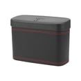 thumbnail image 2 of Mini cubo de basura para coche, cubo de basura para vehículo, cubo de basura para coche con tapa, cubo de basura para coche, cubo de almacenamiento Negro, 2 of 8