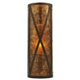 thumbnail image 2 of Meyda Tiffany 117850 7" W Amber Mica Diamond Mission Wall Sconce - MultiColor, 2 of 5